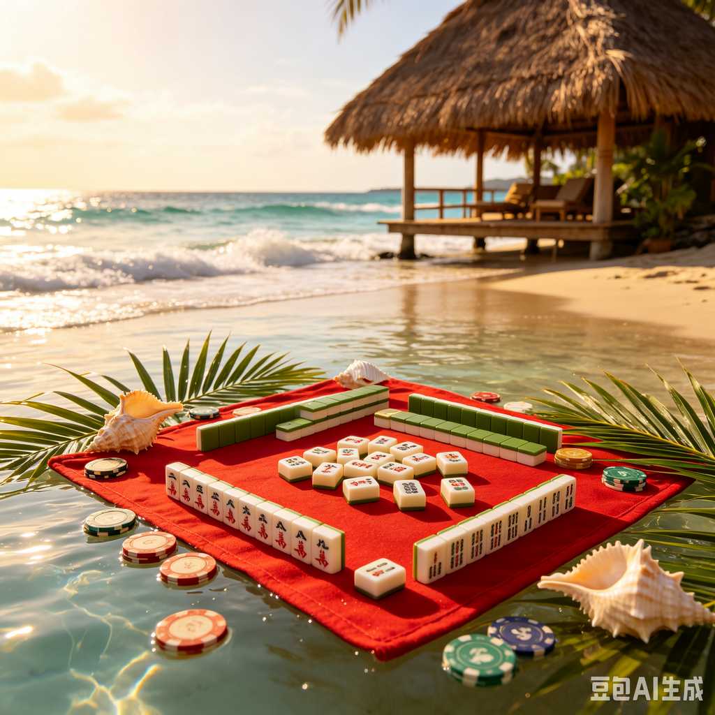 travel mahjong table mat set